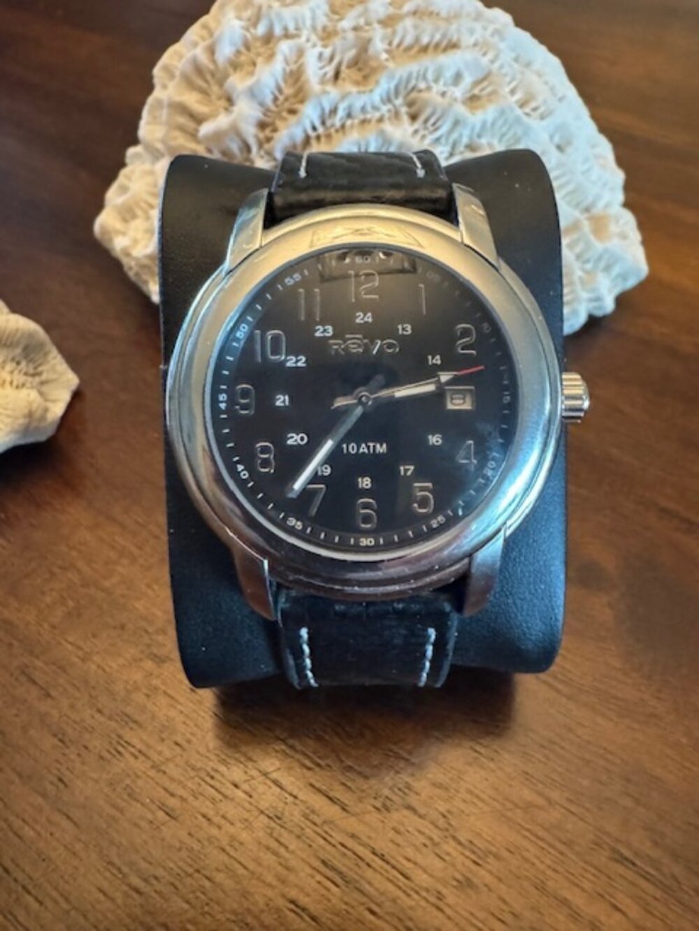 RARE - Revo Stainless Steel Men’s Watch - New Battery - Excellent Condition